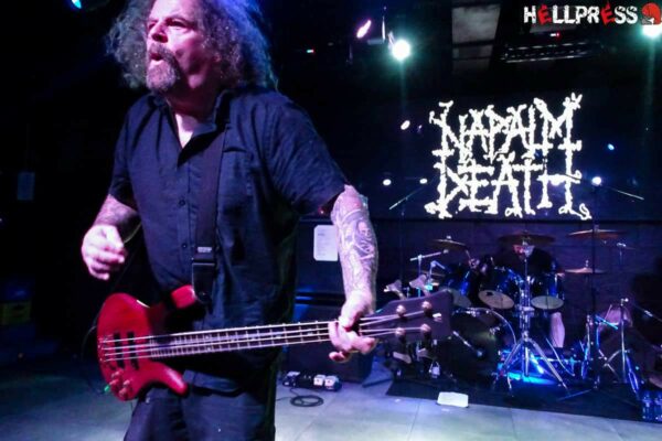 Show de Napalm Death en Madrid