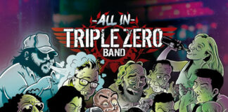 Portada del disco de TRIPLE ZERO BAND - "All In"