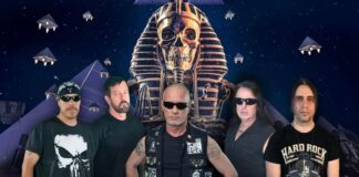 La banda de Heavy Metal Astronomica, liderada por Wade Black