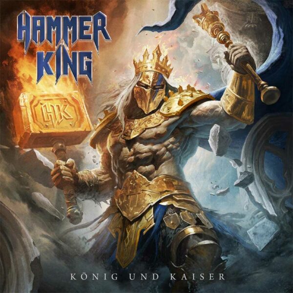 Portada del disco "König Und Kaiser" de Hammer King