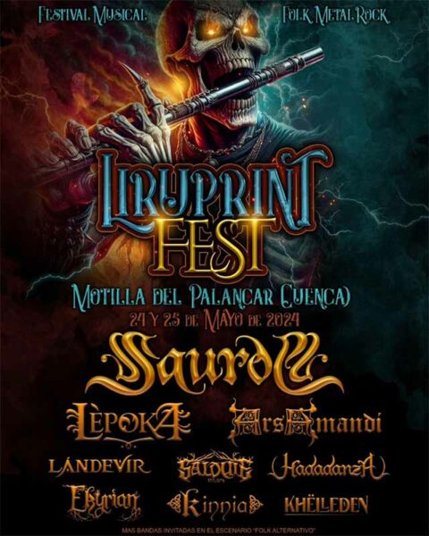 Cartel de Liruprint Fest