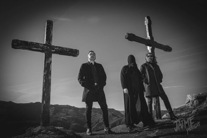 Foto de la banda asturiana de Doom Black Metal TOTENGOTT en 2024