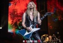 Richie Faulkner de Judas Priest en Rock Imperium Festival 2024