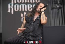 Ronnie Romero en directo en Cartagena