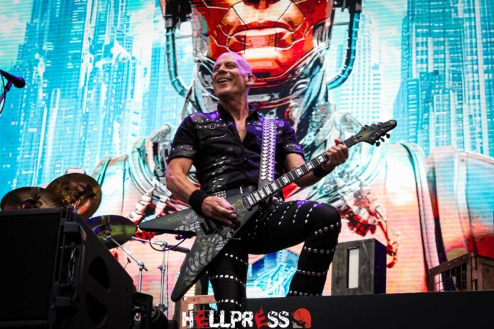 Wolf Hoffman de Accept en Hellfest Open Air 2024