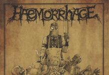Portada del EP de HAEMORRHAGE "Opera Medica"
