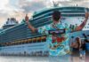 El crucero 70000tons Of Metal antes de zarpar