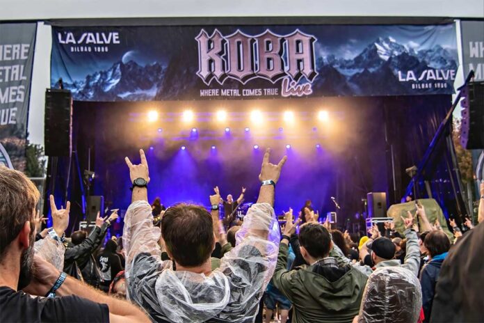 Público en el festival Koba Live Abadiño