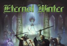 Portada del disco de ETERNAL WINTER "Cosmic Blood, Cosmic Grail"
