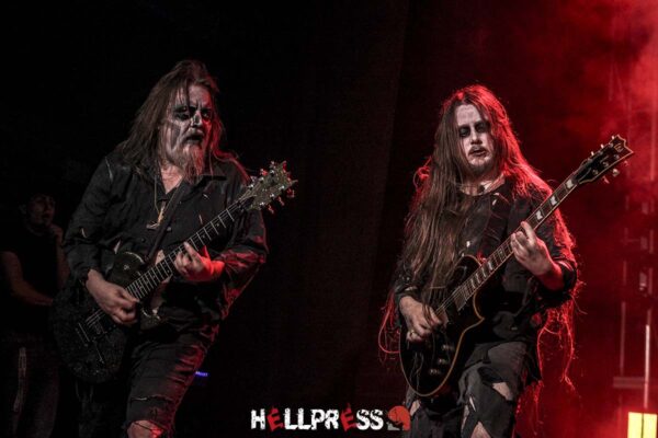Actuación de Denial Of God en la Feria del Disco de Metal Extremo de Madrid