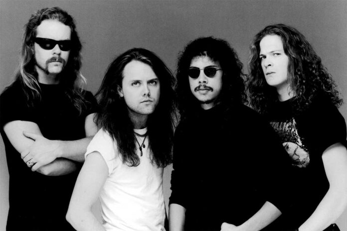 Formación de Metallica en el 
