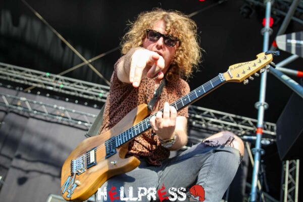 La banda de Chez Kane en el festival Rock The Sun 2026 de Barcelona