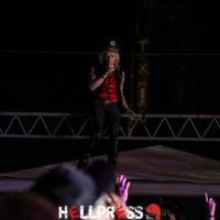 Michael Monroe en concierto en el festival Rock The Sun 2026 de Barcelona