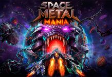 Dave Mustaine pone voz al videojuego "Space Metal Mania", con canciones de MEGADETH, IRON MAIDEN y PANTERA Arte del juego Space Metal Mania