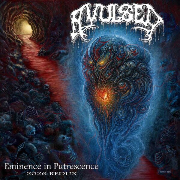 La portada de Lucretia Morti para Eminence In Putrescence (2026 Redux)