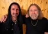 Davey Rimmer, nuevo bajista de Judas Priest, con el miembro fundador Ian Hill