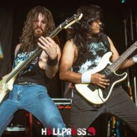 La banda de Heavy Metal Haunt en directo en Madrid