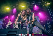 Actuación de la banda de Heavy Metal-Hard Rock Hitten en Revi Live