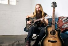 Zakk Wylde presenta sus primeras guitarras acústicas con Wylde Audio Zakk Wylde con sus guitarras acústicas